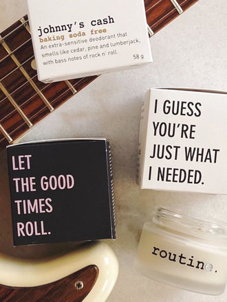 routine. Johnny's Cash BSF - Natural Deodorant 58g routine. Johnny's Cash BSF - Natural Deodorant 58g