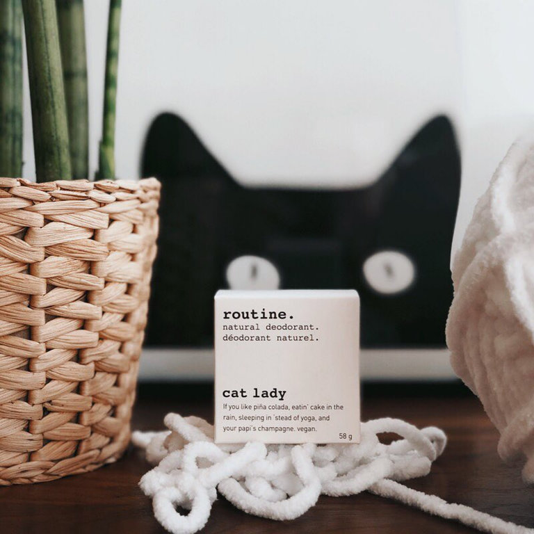 routine. Cat Lady (vegan) - Natural Deodorant 58g