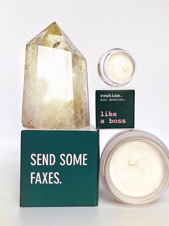 routine. Like a Boss - Natural Deodorant 58g