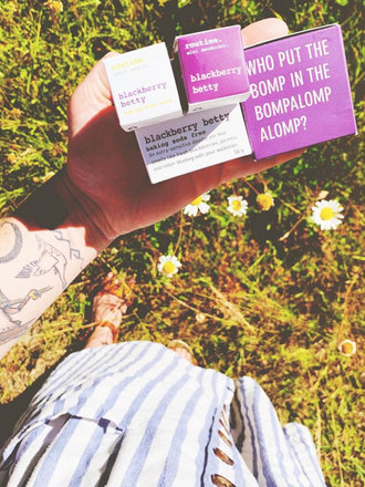 routine. Blackberry Betty - Natural Deodorant 58g routine. Blackberry Betty - Natural Deodorant 58g