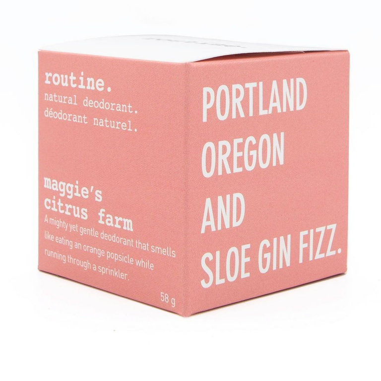 routine. Maggie's Farm - Natural Deodorant 58g