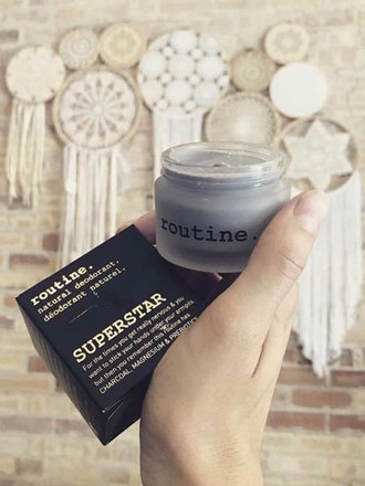 routine. Superstar - Natural Deodorant 58g