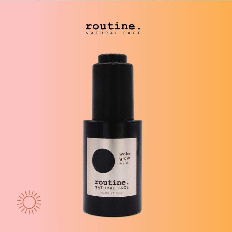 routine. Woke Glow Natural Face Oil