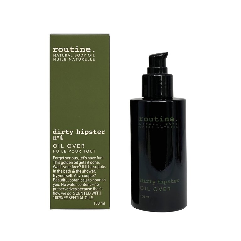 routine. Dirty Hipster Botanic Body Serum (100ml)