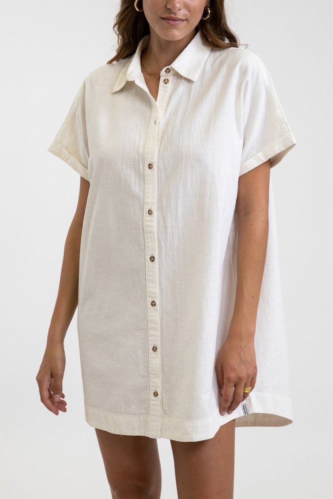 Rhythm Linen Shirt Dress