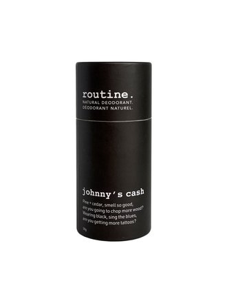 routine. Johnny's Cash - 50g Deodorant Stick