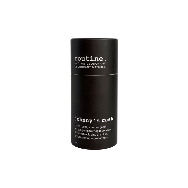 routine. Johnny's Cash - 50g Deodorant Stick