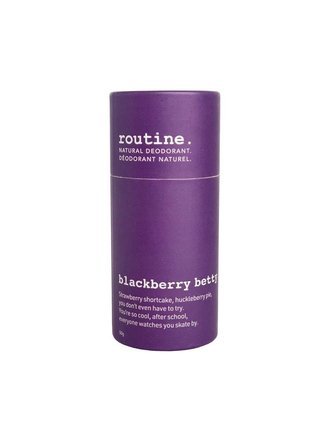 routine. Blackberry Betty - 50g Deodorant Stick