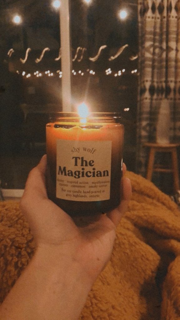 Shy Wolf The Magician - 8oz Soy Candle