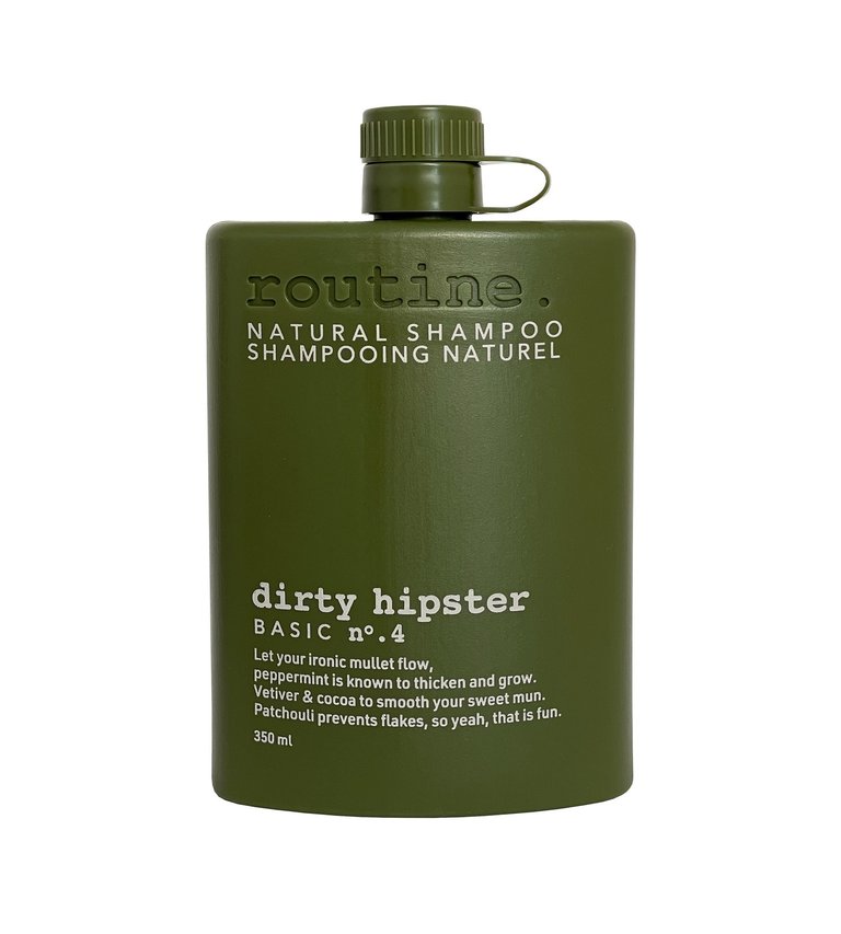 routine. Dirty Hipster Basic Shampoo 350ML