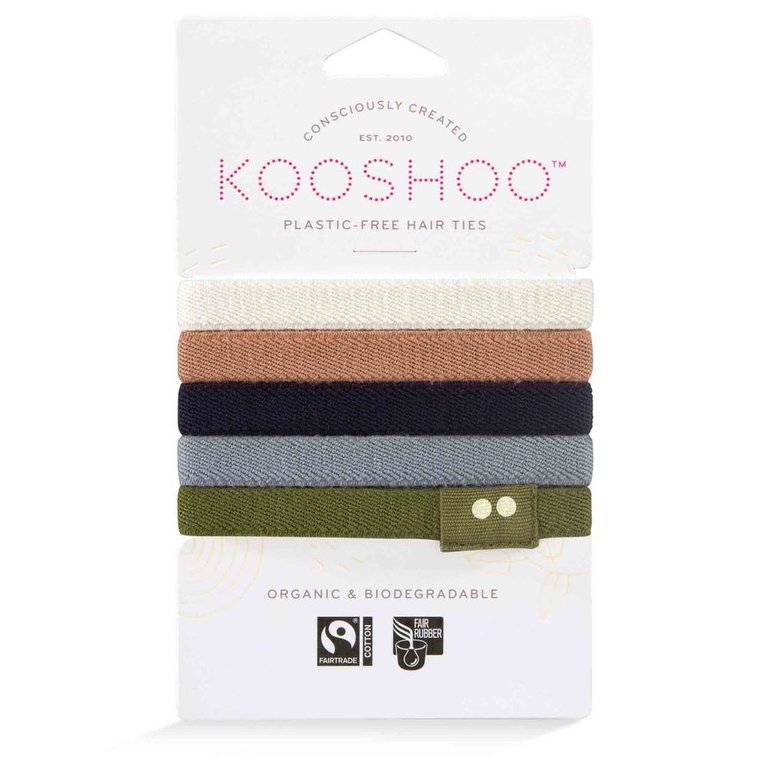 Kooshoo Plastic-Free Hair Ties