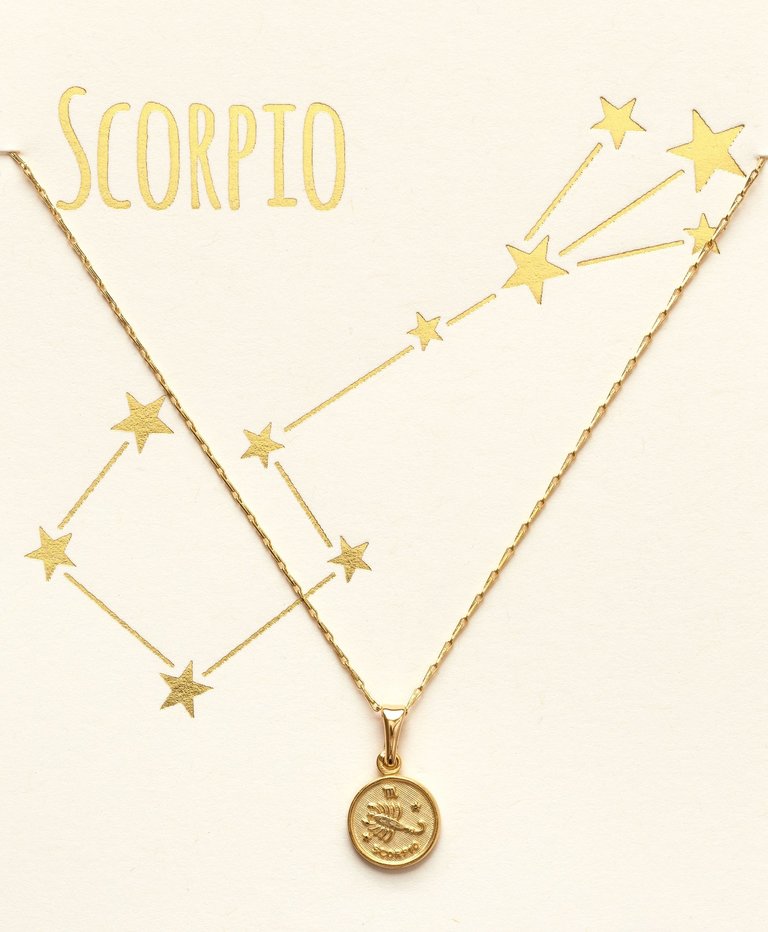 Amano Studio Jewelry Zodiac Medallion Necklace