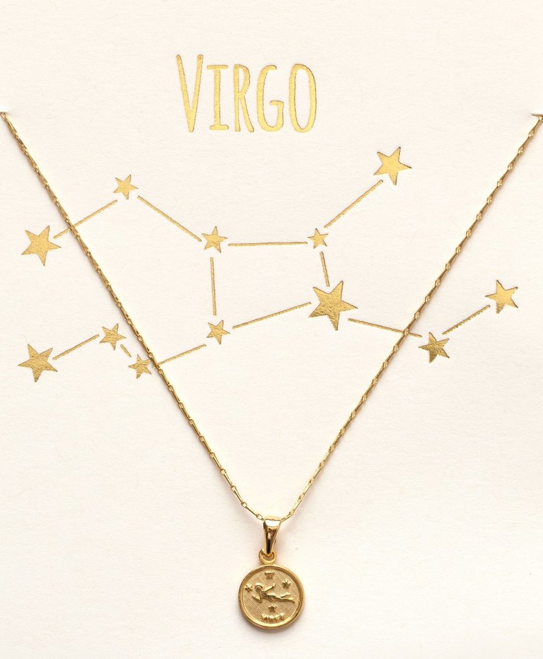 Amano Studio Jewelry Zodiac Medallion Necklace