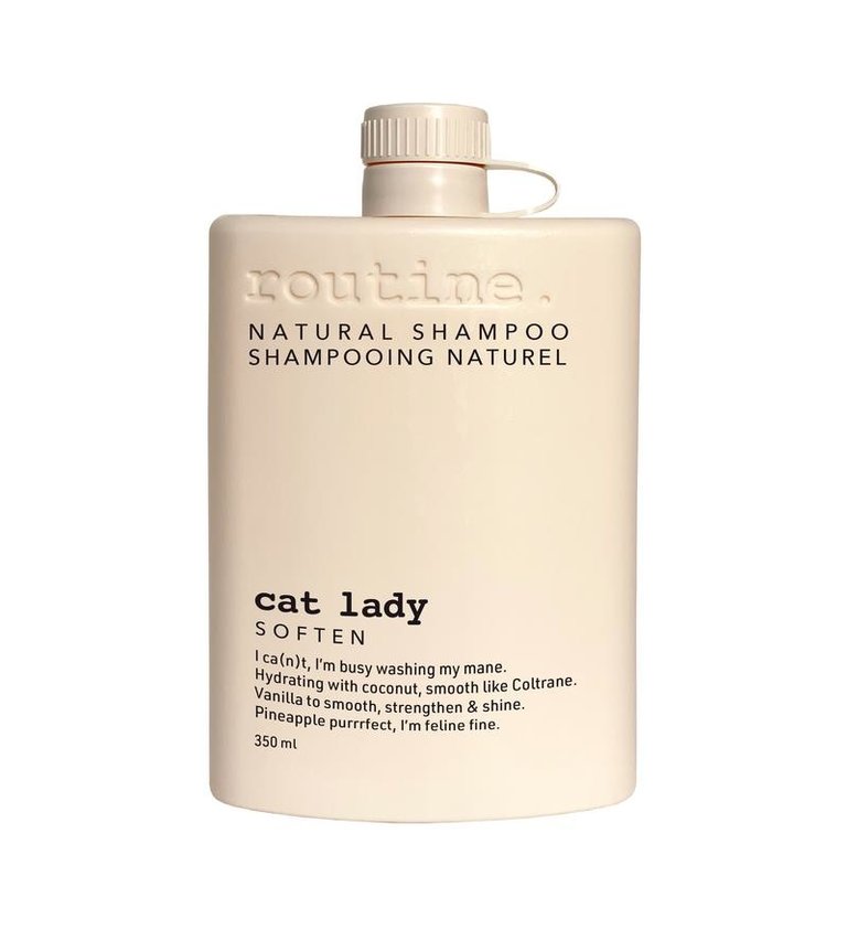 routine. Cat Lady Softening Shampoo 350ML