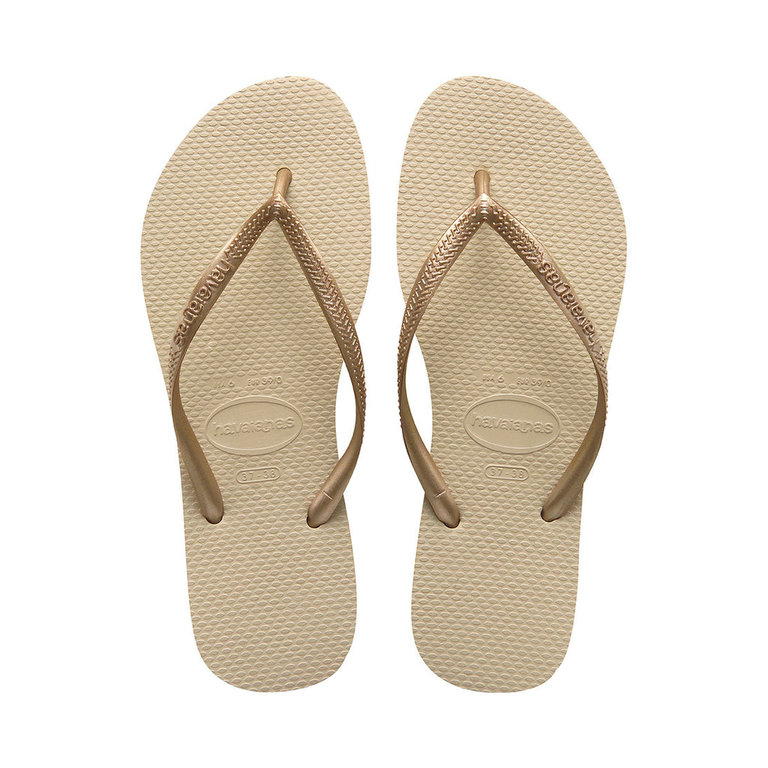 Havaianas Slim Sandal - Sand Grey/Light Golden