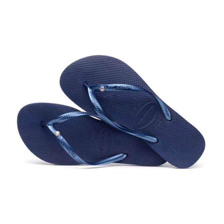 Slim Sandal - Navy Blue