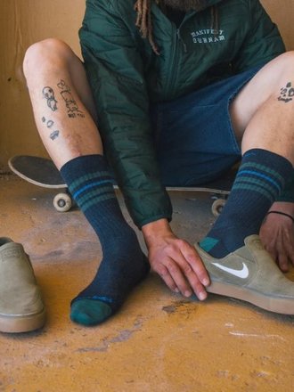 Darn Tough M's Letterman Crew Lightweight Lifestyle Sock