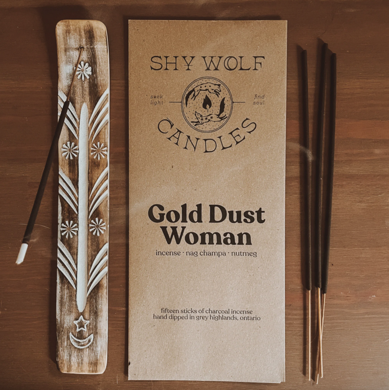 Shy Wolf Gold Dust Women Incense