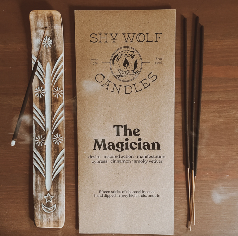 Shy Wolf The Magician Incense