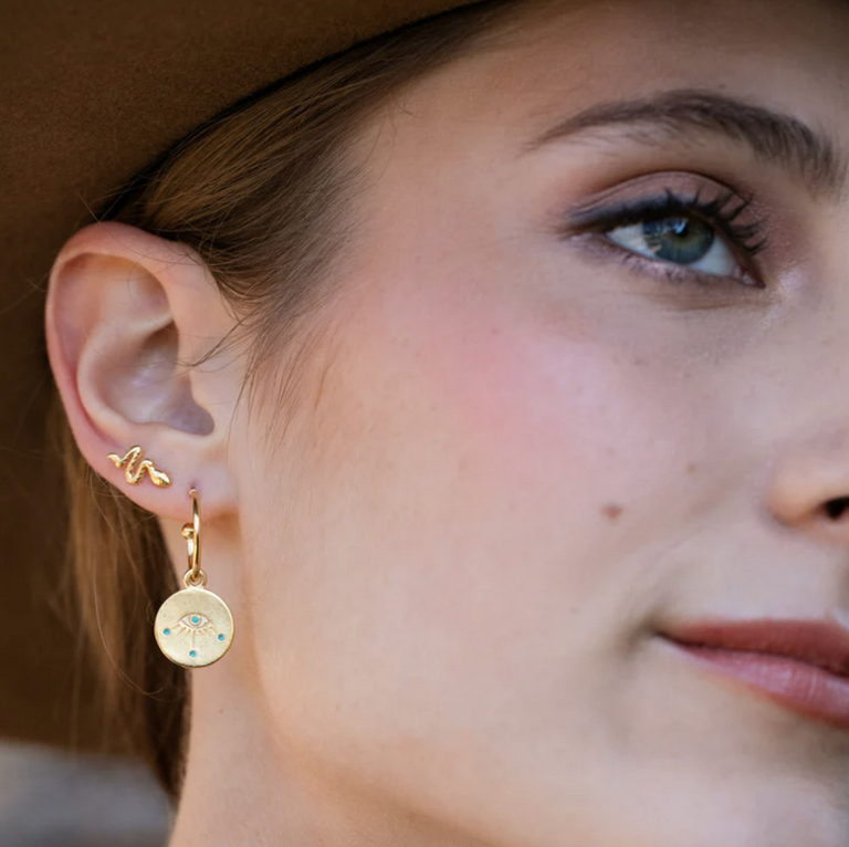 Amano Studio Jewelry Teeny Tiny Serpent Studs
