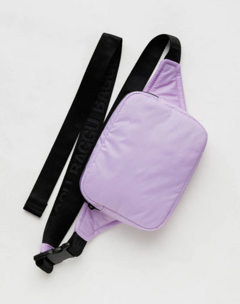 Baggu Puffy Fanny Pack - Dusty Lilac