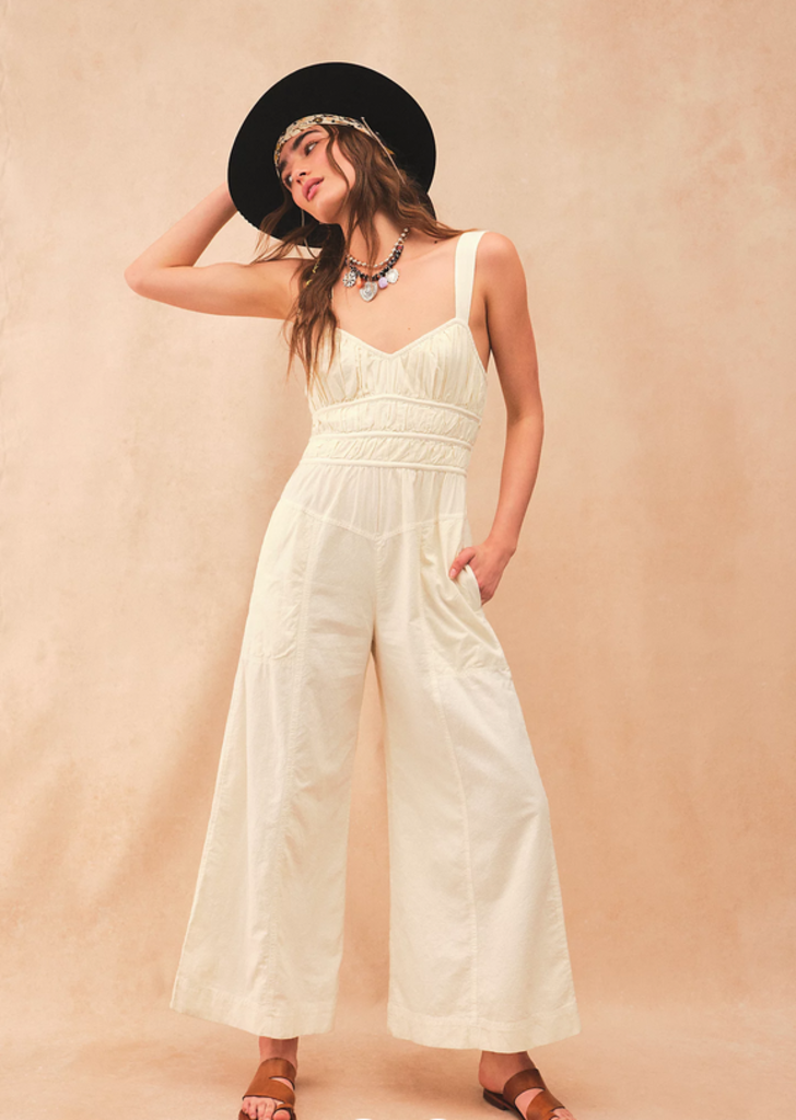 Free People After All Rouched One-Piece