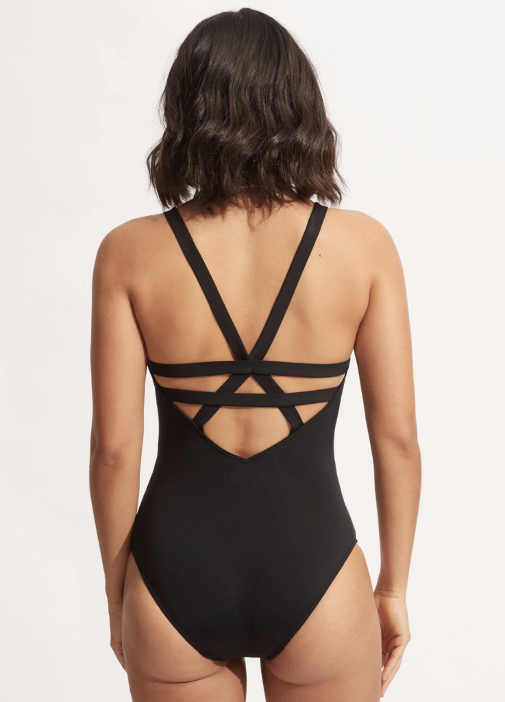 Seafolly Deep V One Piece