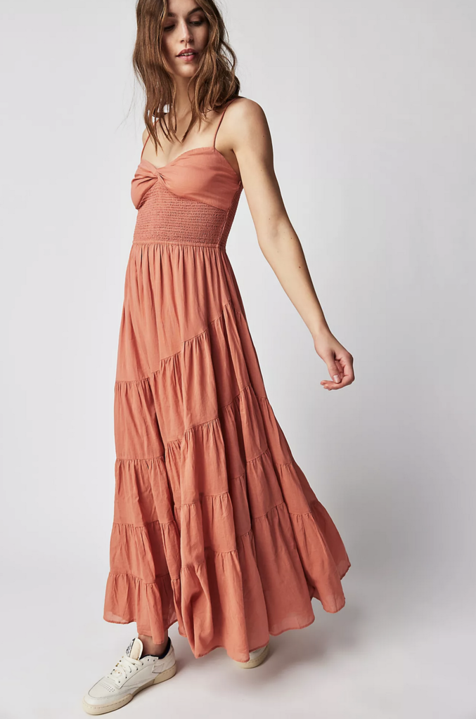 Free People Sundrenched Solid Maxi