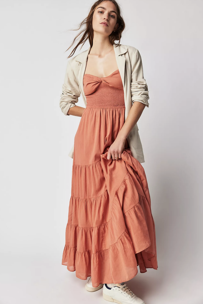 Free People Sundrenched Solid Maxi