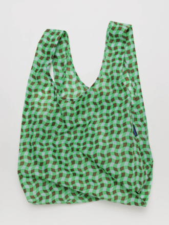 Baggu Standard Baggu - Wavy Gingham Green