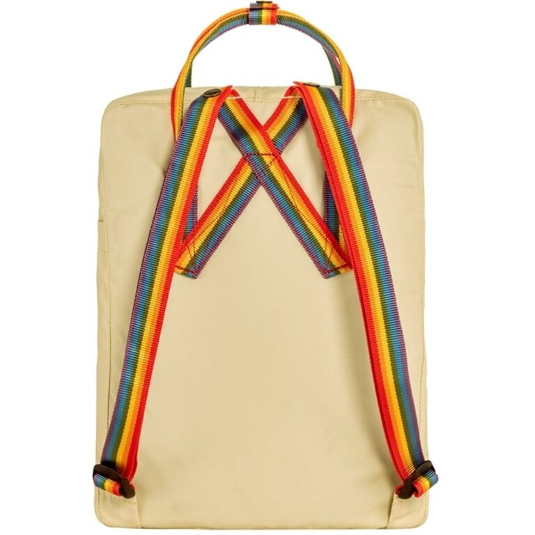 Fjallraven Kanken Rainbow Original Backpack - Light Oak