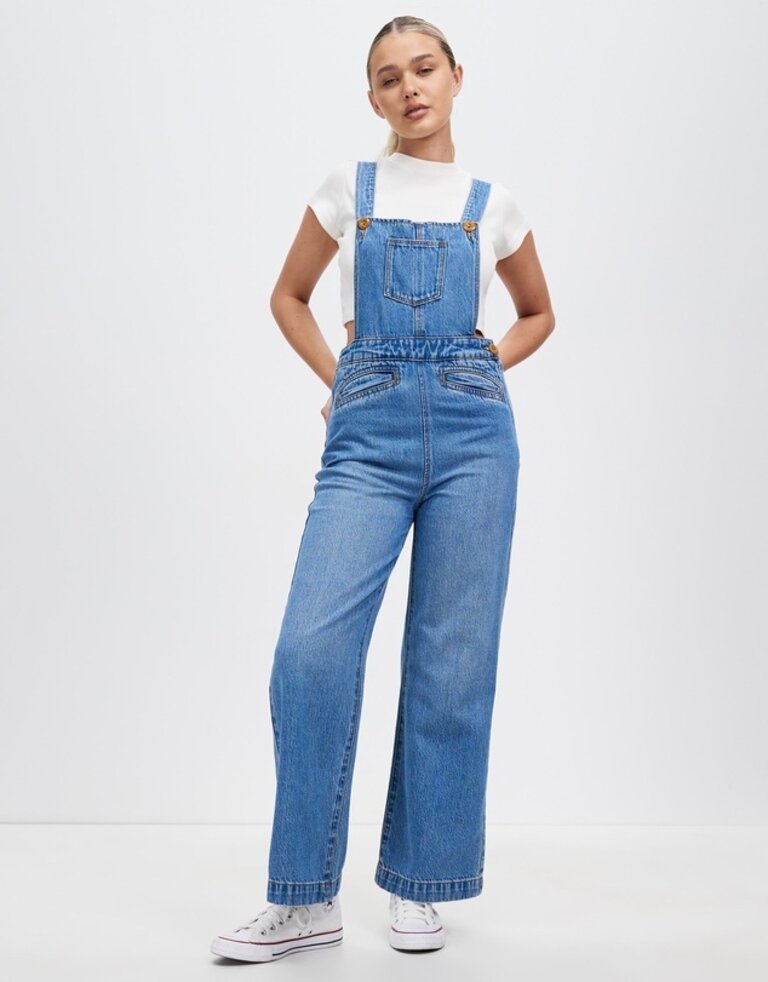 Rollas Sailor Overall Lyocell Blue