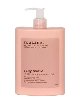 routine. Sexy Sadie Natural Body Cream - 350 ml routine. Sexy Sadie Natural Body Cream - 350 ml