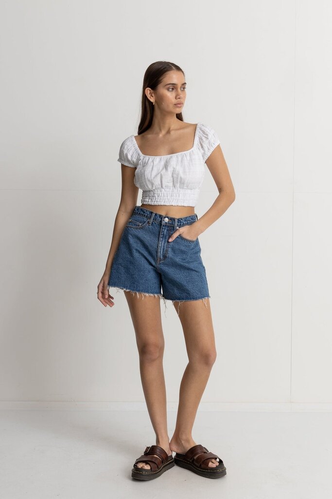 Rhythm Dylan Cap Sleeve Top