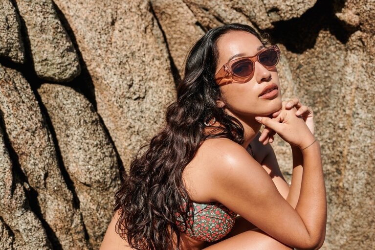 ISea Carly - Watermelon/Brown Polarized