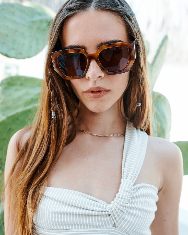 ISea Olivia - Mocha Tort/Brown Polarized