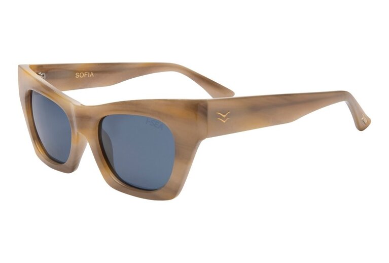 ISea Sofia - Seashell / Navy Polarized