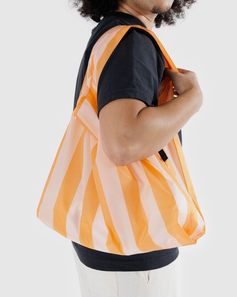 Baggu Standard Baggu - Tangerine Wide Stripe