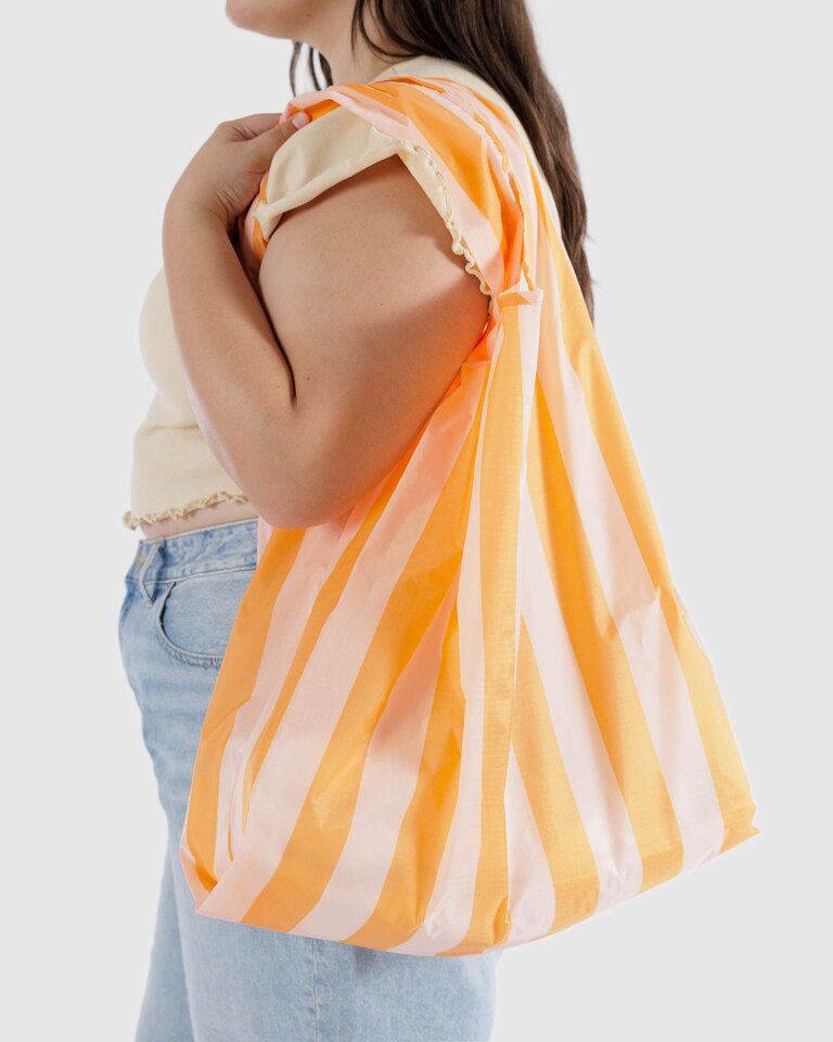 Baggu Big Baggu - Tangerine Wide Stripe