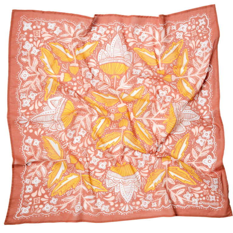 Handker Bandanas 34" Wild Rag Amelia Bandana