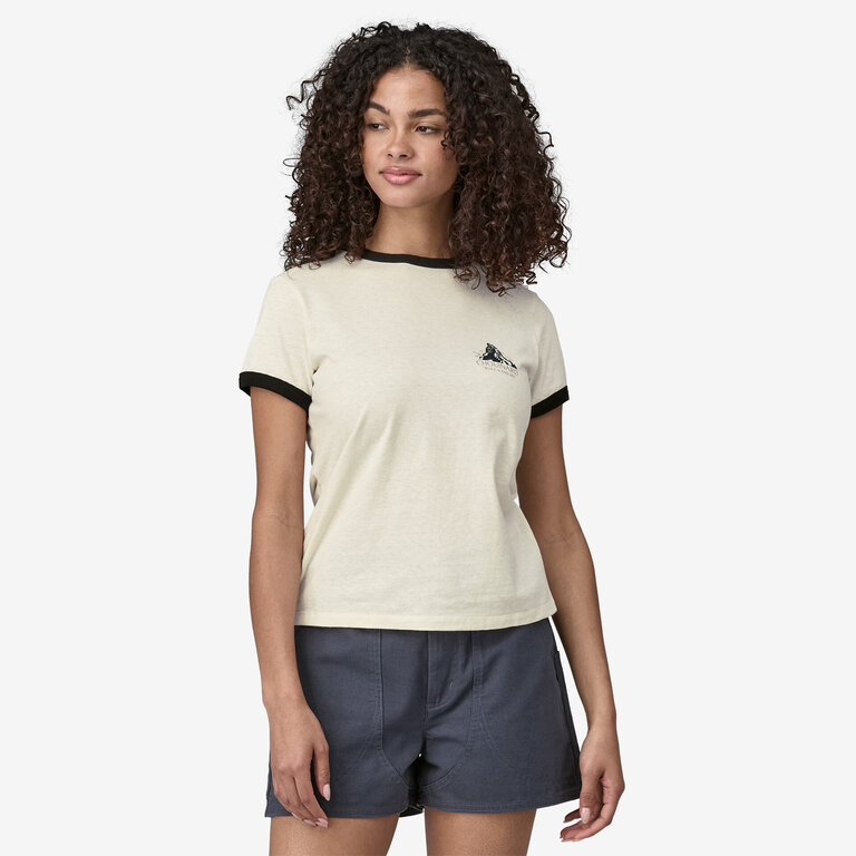 Patagonia W's Chouinard Crest Ringer Responsibili-Tee