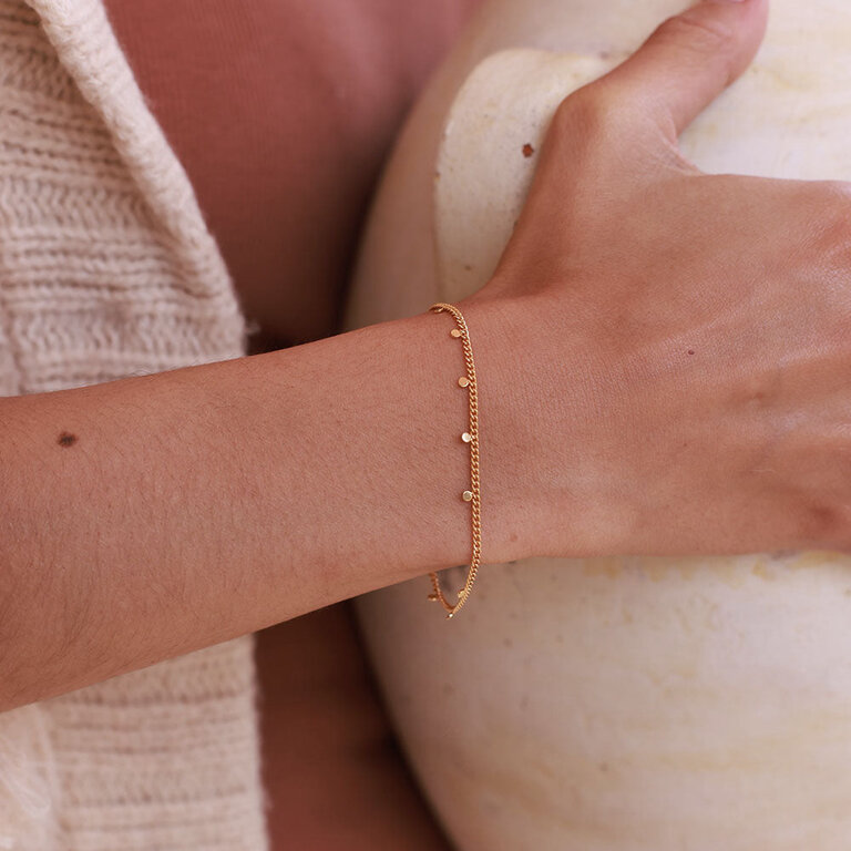 Amano Studio Jewelry Tiny Dot Chain Bracelet