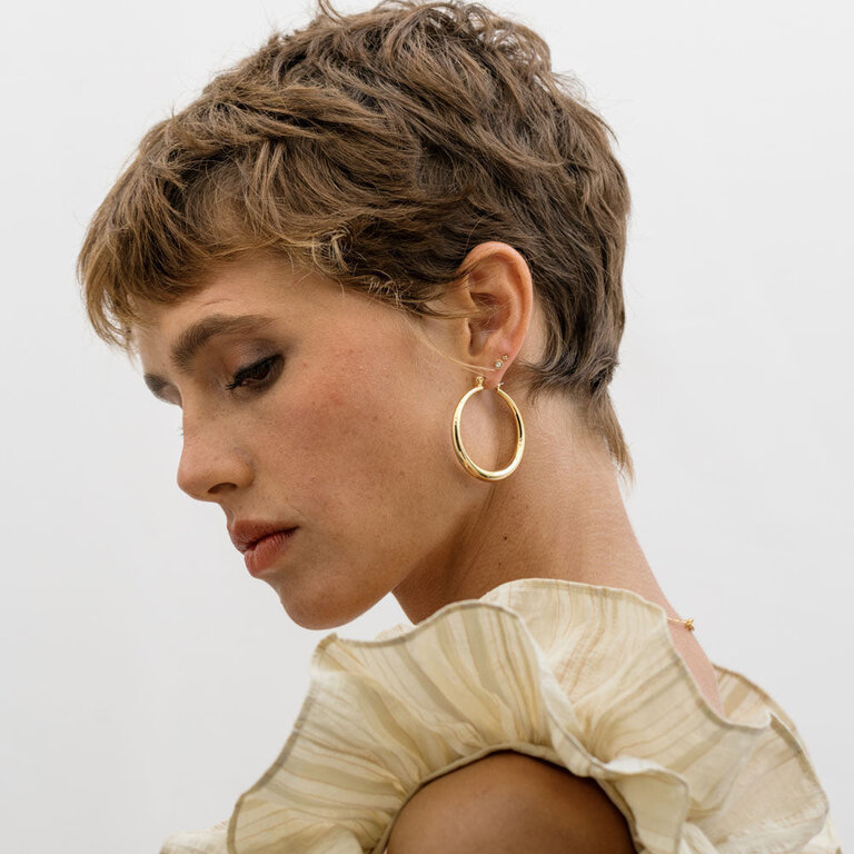 Amano Studio Jewelry Large Maria Hoops