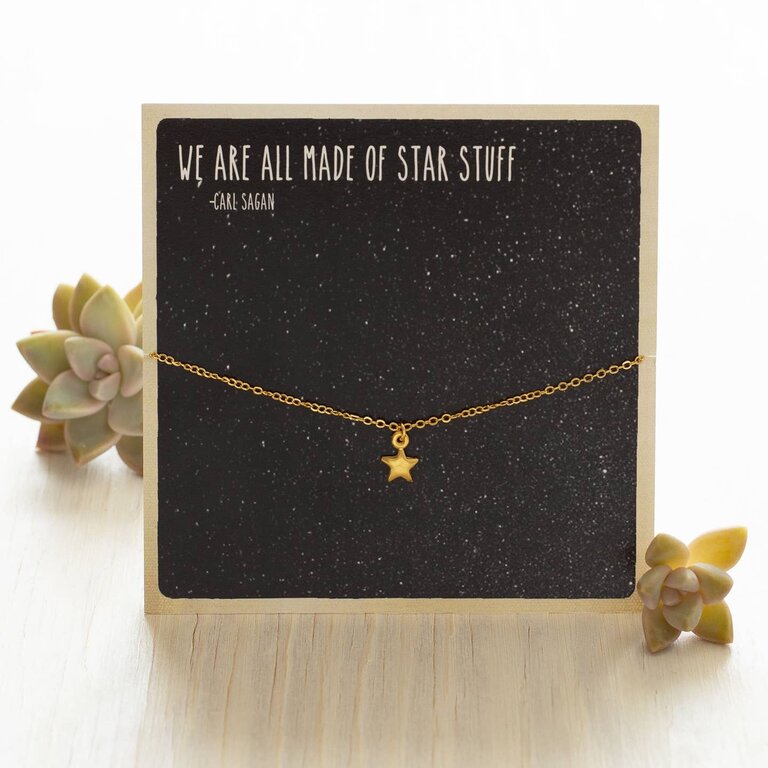 Amano Studio Jewelry Carded Gift Necklace - Star