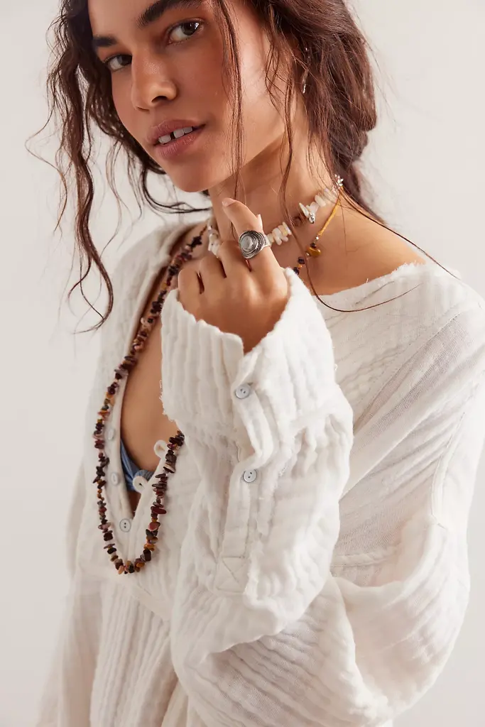 Free People Easy Sunday Top