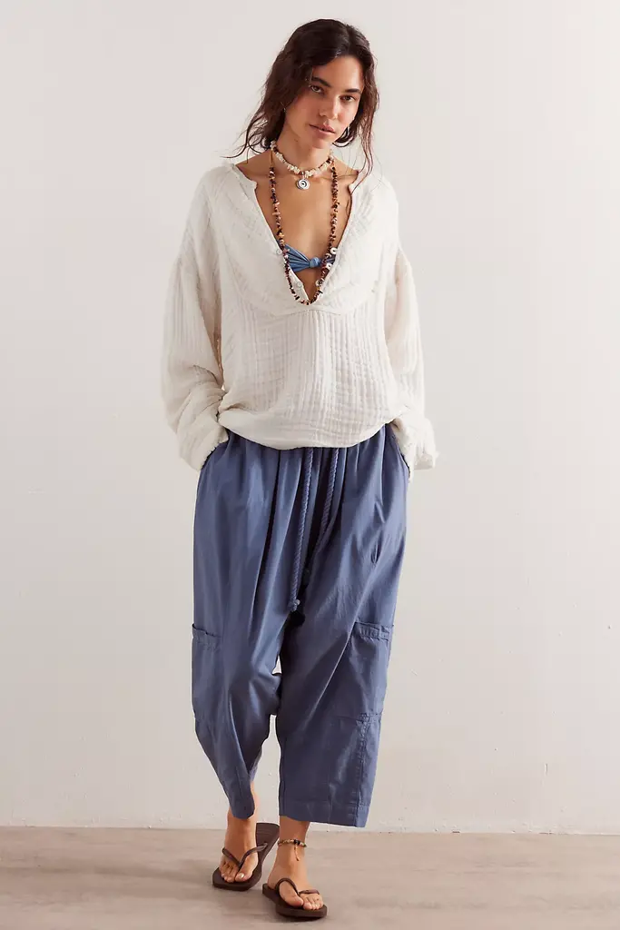 Free People Easy Sunday Top