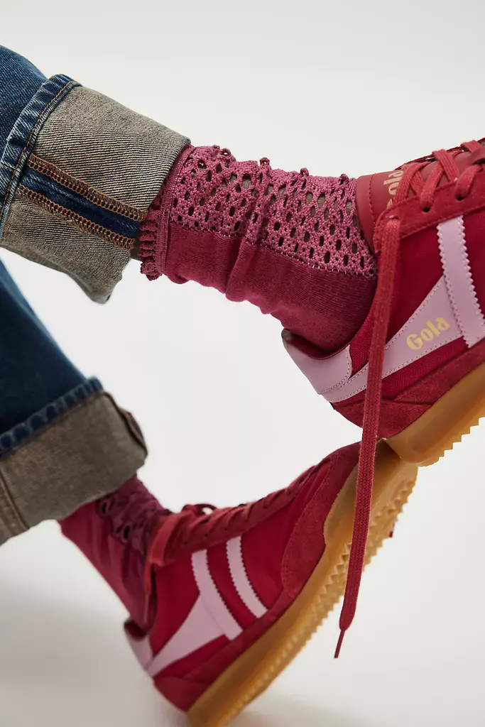 Free People Rubies Crochet Socks