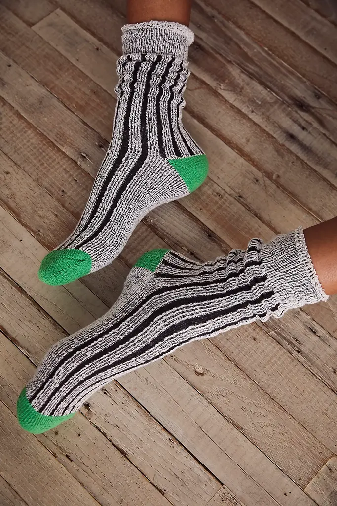 Free People Plush Inside Out Crew Sock