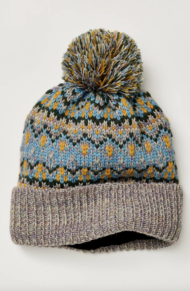 Free People First Frost Fairisle Pomb