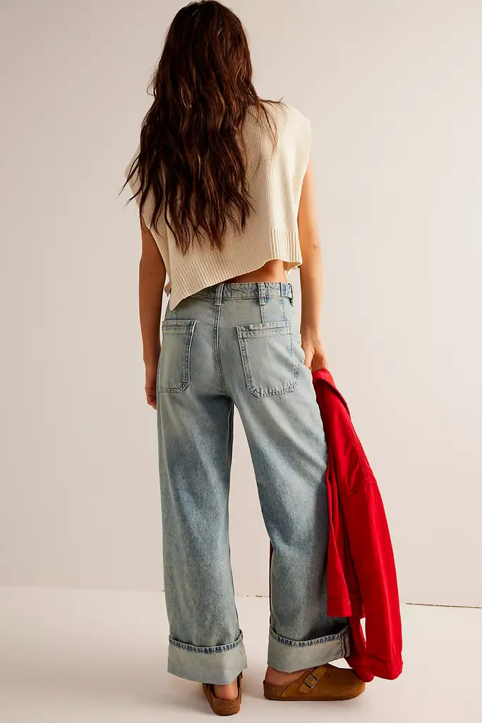 Free People Palmer Cuffed Jean